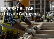 Carpinteiros de Cofragens (M/F) — Melides