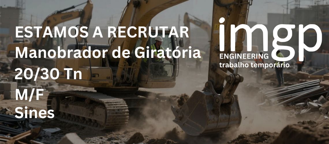 Manobrador de Giratória 20 e 30 toneladas (M/F)