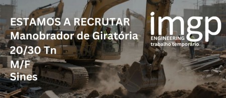 Manobrador de Girat&oacute;ria 20 e 30 toneladas (M/F)