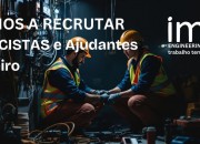 Eletricistas e Ajudantes de Eletricistas (M/F)