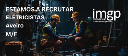 Eletricistas (M/F)