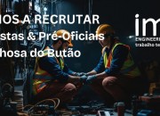 Eletricistas & Pré-Oficiais de Eletricista (M/F) — Pampilhosa do Botão
