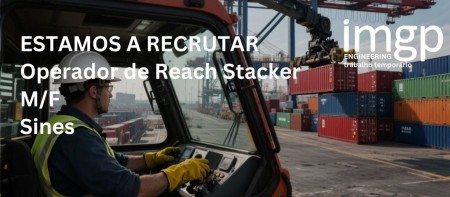 Operador de Reach Stacker (M/F) &mdash; Sines