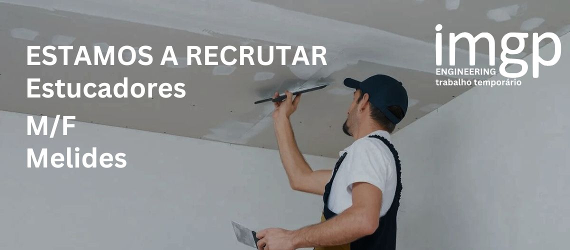 Estucadores (M/F) - Melides