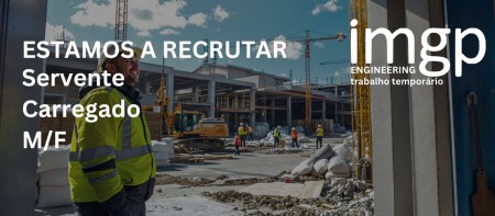 Servente (M/F) &mdash; Carregado