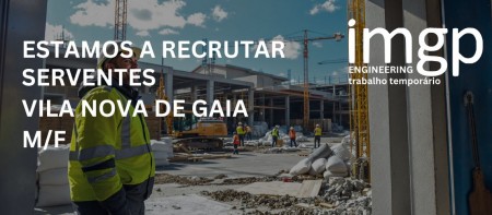 Servente (M/F) &mdash; Vila Nova de Gaia
