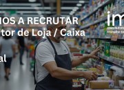 Operador de Caixa / Repositor de Loja (M/F) — Funchal, Ilha da Madeira