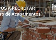 Pedreiro de Acabamentos (M/F)