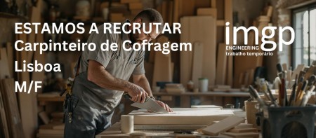 Carpinteiros de Cofragem (M/F)