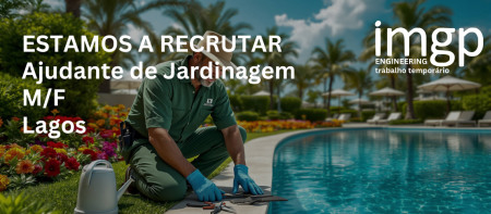 Ajudante de Jardinagem (M/F) &mdash; Lagos