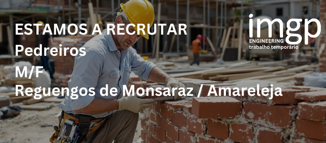 Pedreiros (M/F)