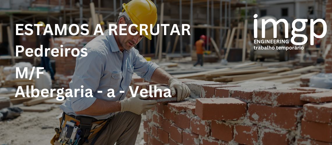 Pedreiros (M/F)