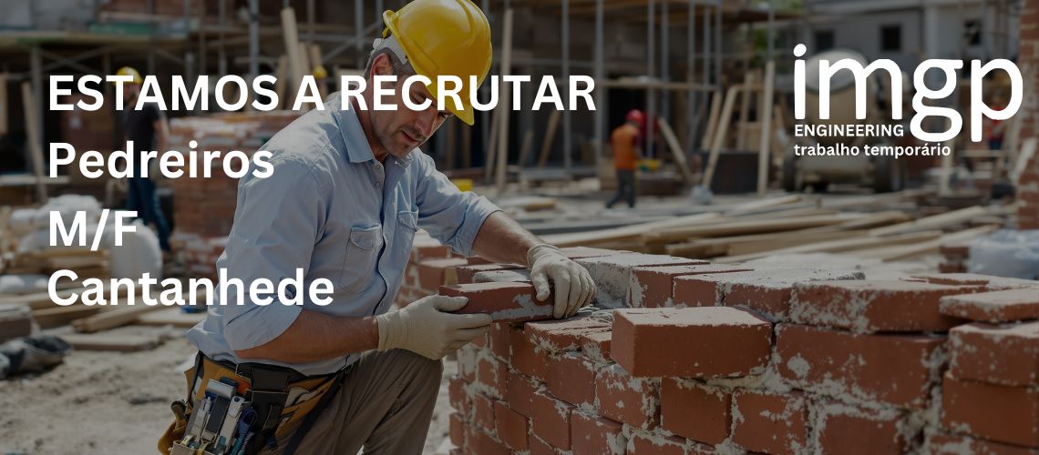 Pedreiros (M/F)