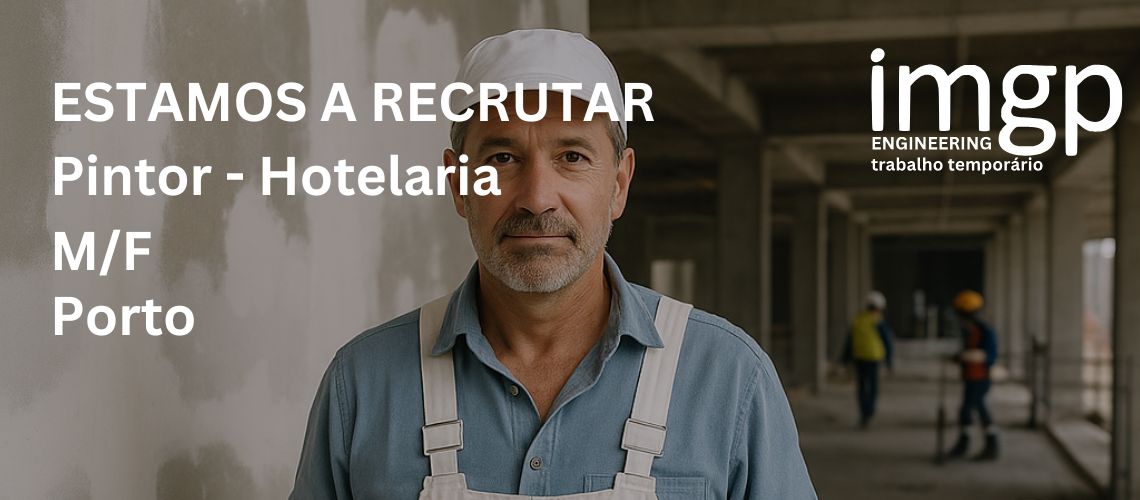 Pintor - Hotelaria (M/F)