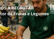 Reposição de Frutas e Legumes (M/F)