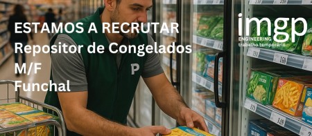 Reposi&ccedil;&atilde;o de Congelados (M/F)