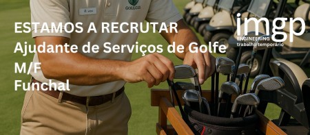 Ajudante de Servi&ccedil;os de Golfe (M/F)
