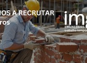 Pedreiros (M/F) — Projeto de Longa Duração (Alojamento e Transporte Incluídos)