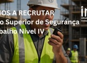 Técnico de Segurança no Trabalho Nível IV (M/F) — Sines