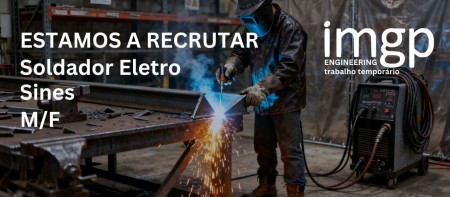 Soldador Eletro (M/F) &mdash; Sines