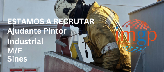 Ajudante de Pintor Industrial (M/F) &mdash; Sines