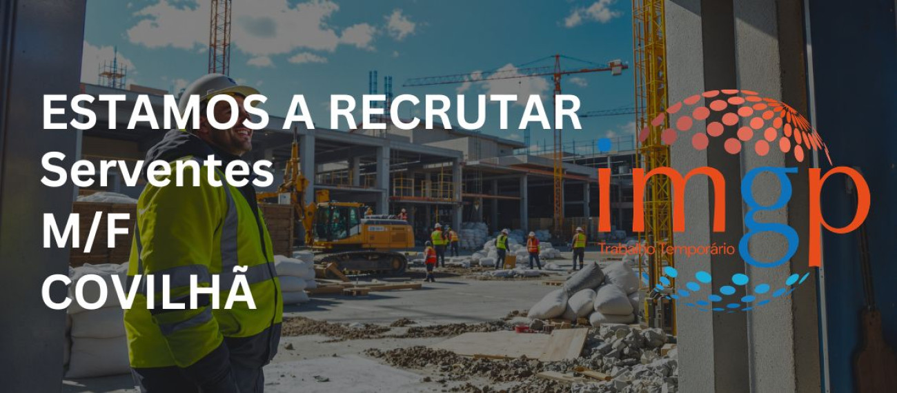 Servente (M/F) — Covilhã