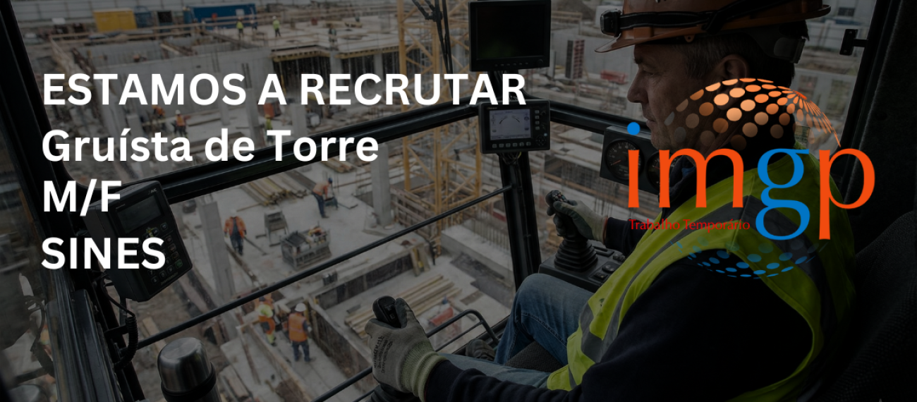 Gruista de Torre (M/F) — Sines