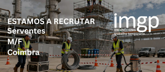 Serventes (M/F) — Coimbra (Santo António dos Olivais)