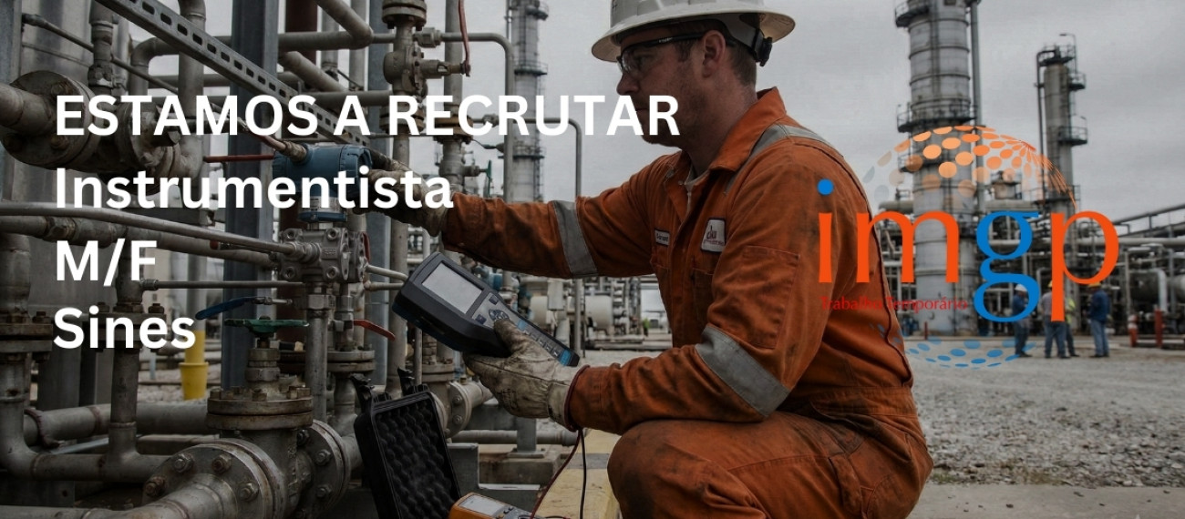 Instrumentista (M/F) — Sines