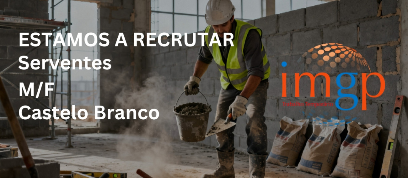 Servente (M/F) — Castelo Branco
