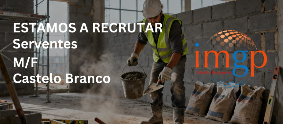 Servente (M/F) &mdash; Castelo Branco