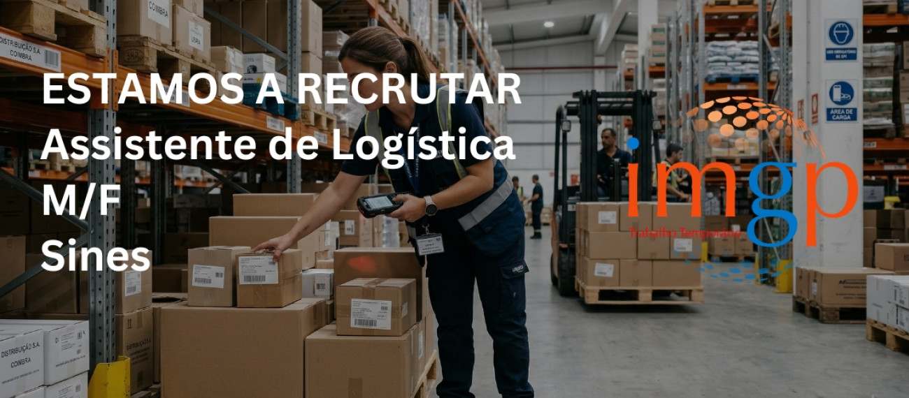 Assistente de Logística (M/F) — Sines