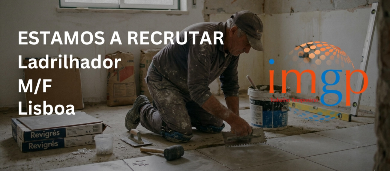 Ladrilhador (M/F) — Lisboa