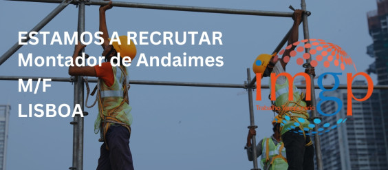 Montador de Andaimes (M/F) &mdash; Lisboa
