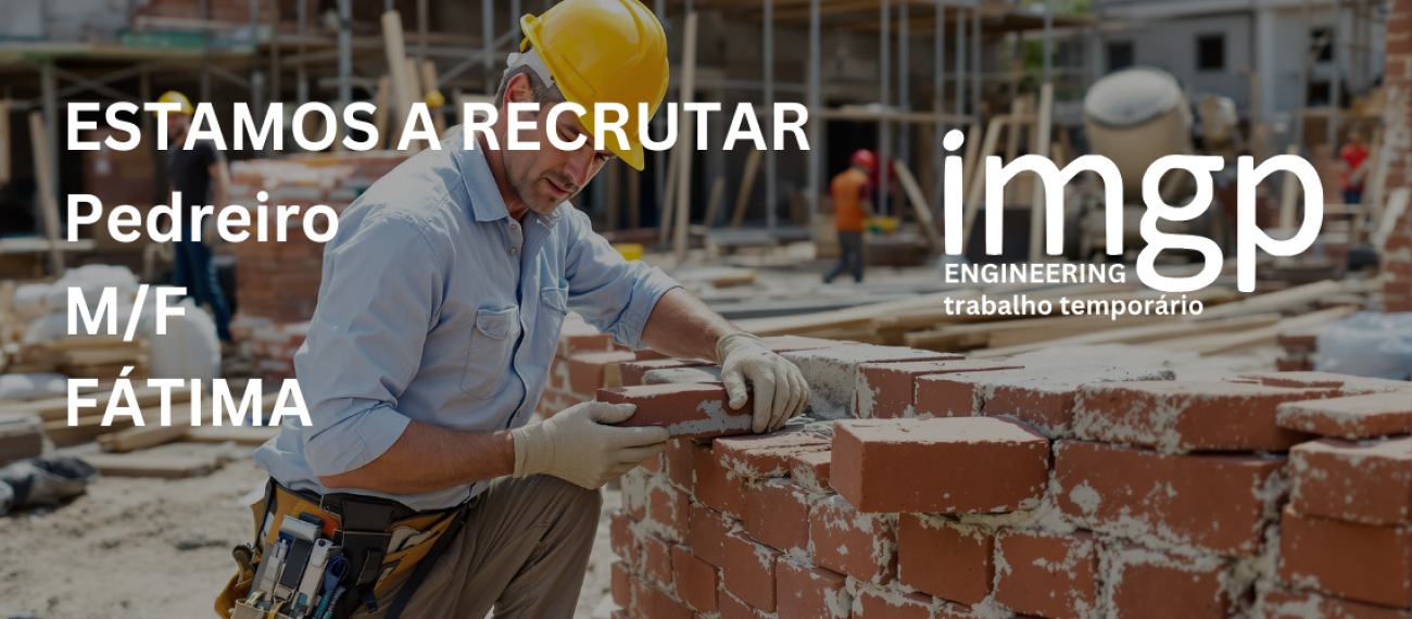 Pedreiro (M/F) — Fátima