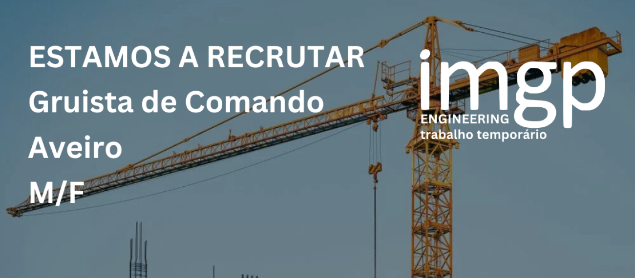 Gruístas (M/F) — Aveiro