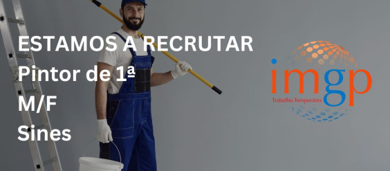 Pintor de 1&ordf; (M/F) &mdash; Sines