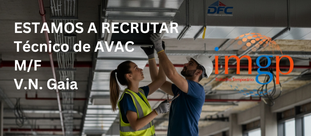 Técnico de AVAC (m/f) — Vila Nova de Gaia