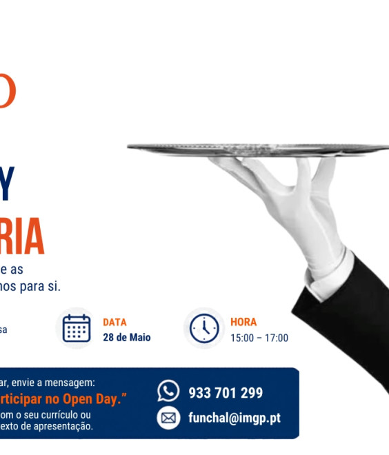 Open Day Hotelaria em Funchal